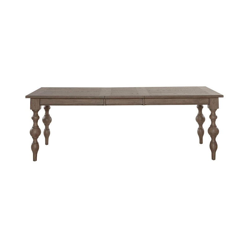 Americana Farmhouse Dusty Taupe Rectangular Leg Table