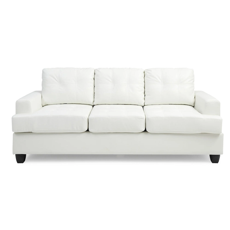 Sandridge Faux Leather Sofa