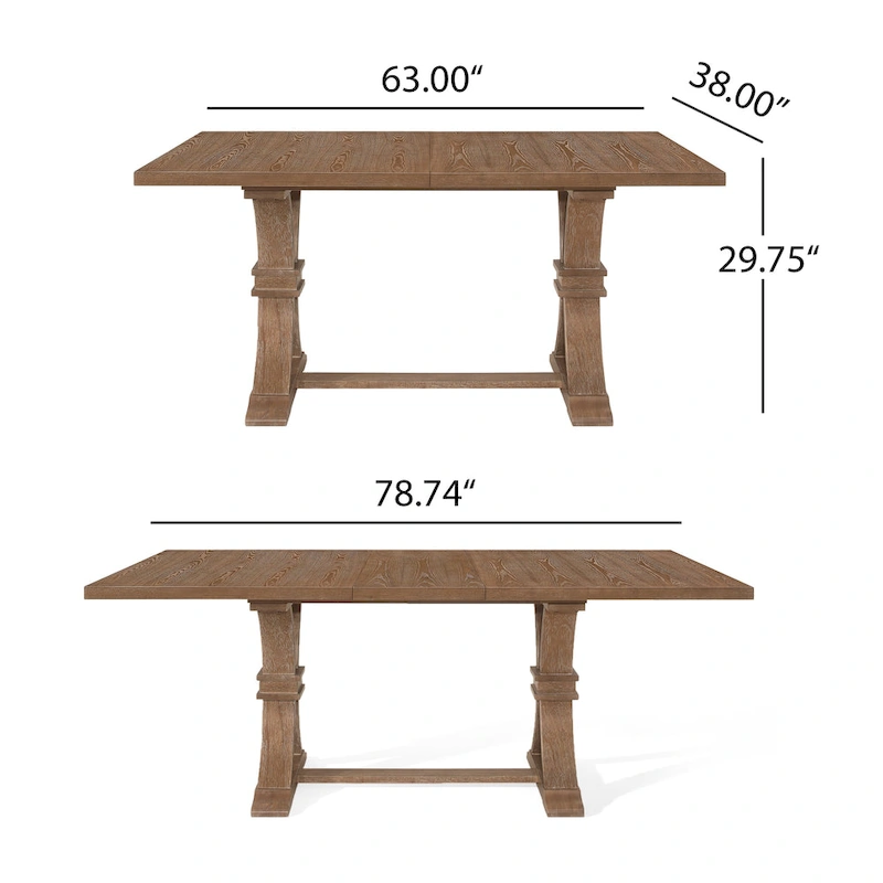 Hudson Fabric and Wood 7 Piece Dining Set by Christopher Knight Home