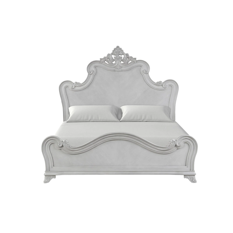 New Classic Furniture Nellison Mist Gray 4-Piece Bedroom Set with Nightstand