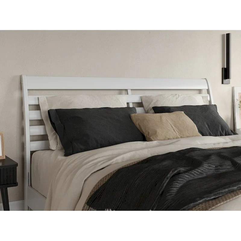 Savannah Solid Wood Headboard with Attachable Charger