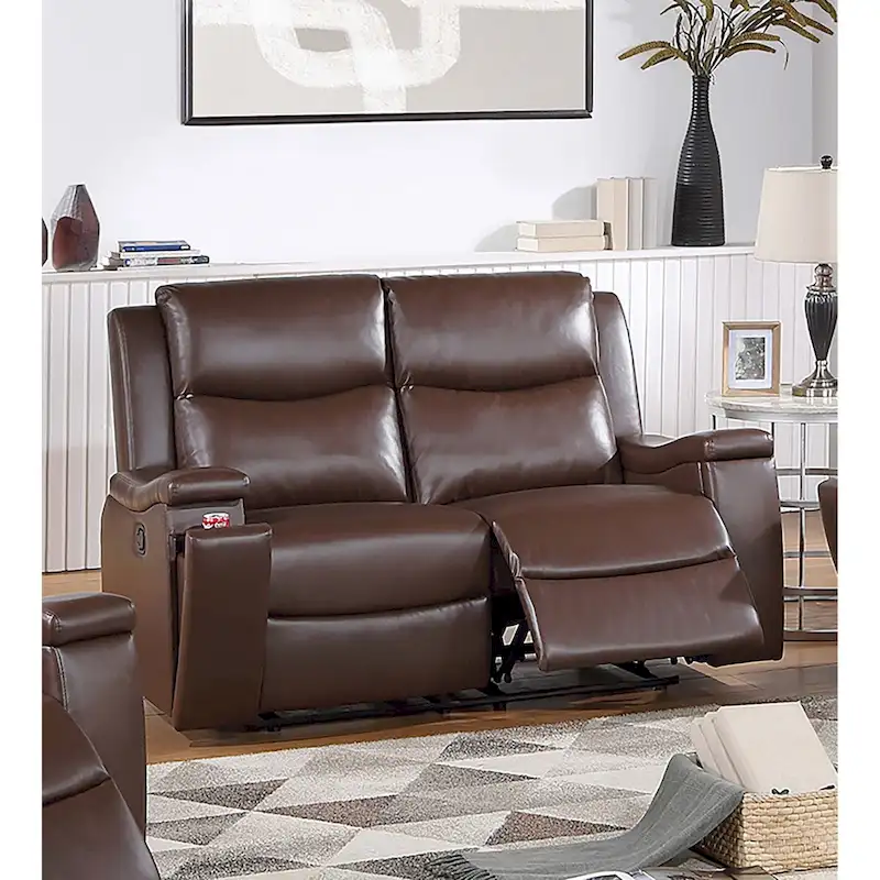 Poundex Recliner Loveseat