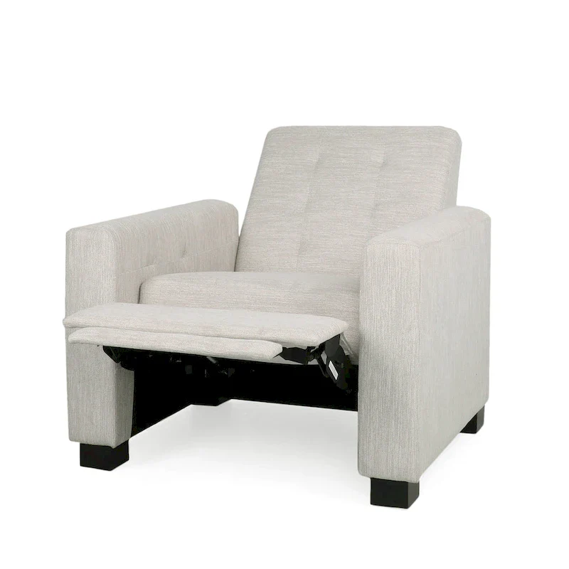 Upholstered Push-Back Recliner