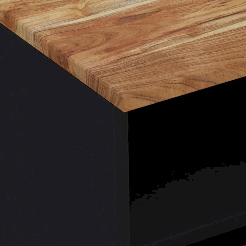 TV Stand 27.6x13x18.1 Solid Wood Mango