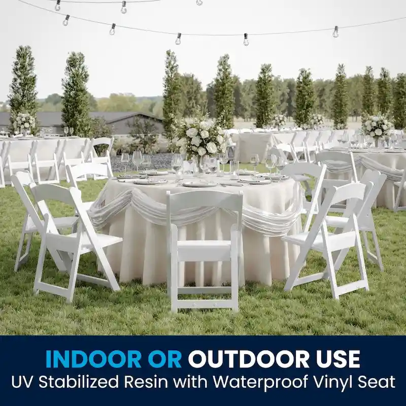 Set of 2 Folding Chairs with Padded Seats - 18D x 17.25W x 30.75H