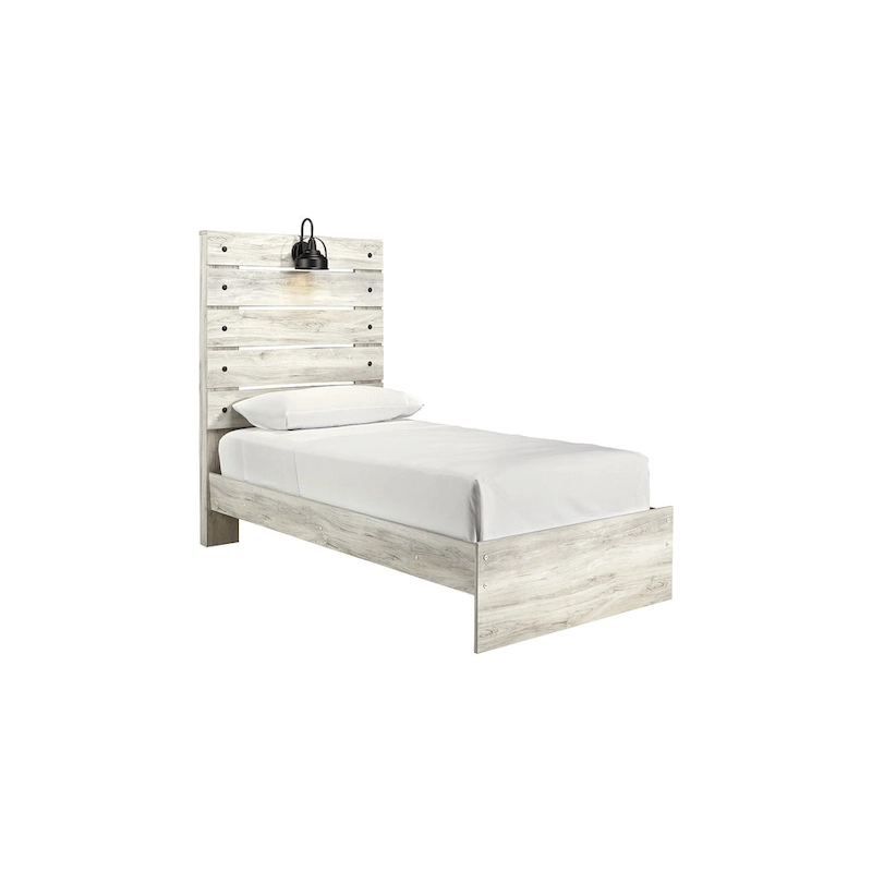 Cambeck Whitewash Panel Bed