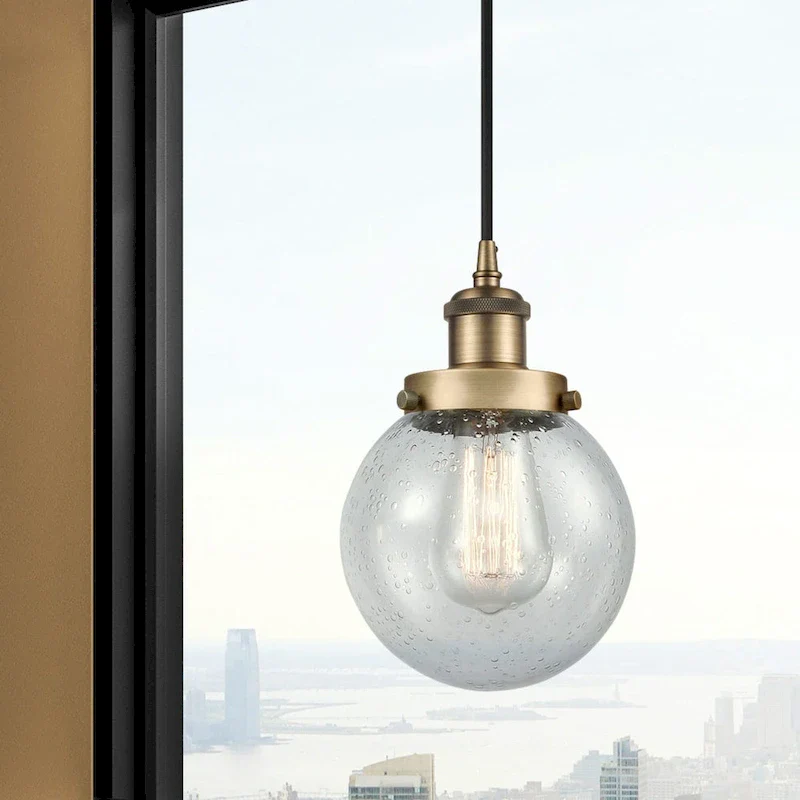 Innovations Lighting 916-1P-9-6 Beacon Pendant Beacon 6  Wide Mini