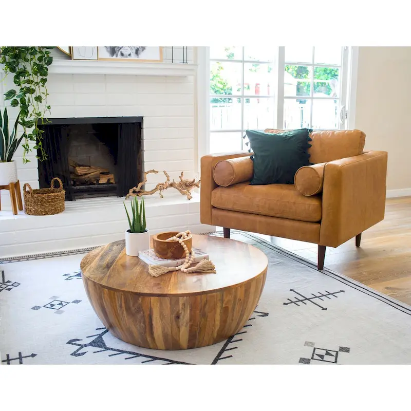 Napa Lounge Chair - Genuine Italian Leather