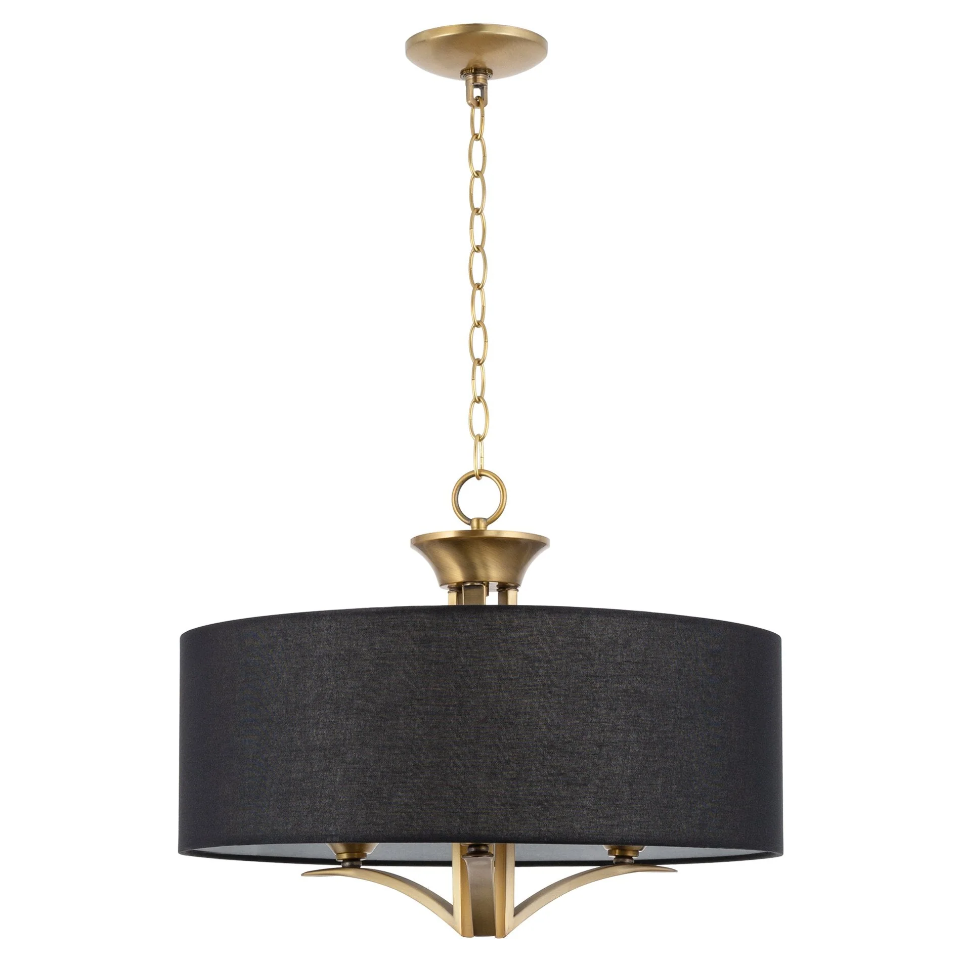 Alondra 20 Modern 3-Light Drum Chandelier