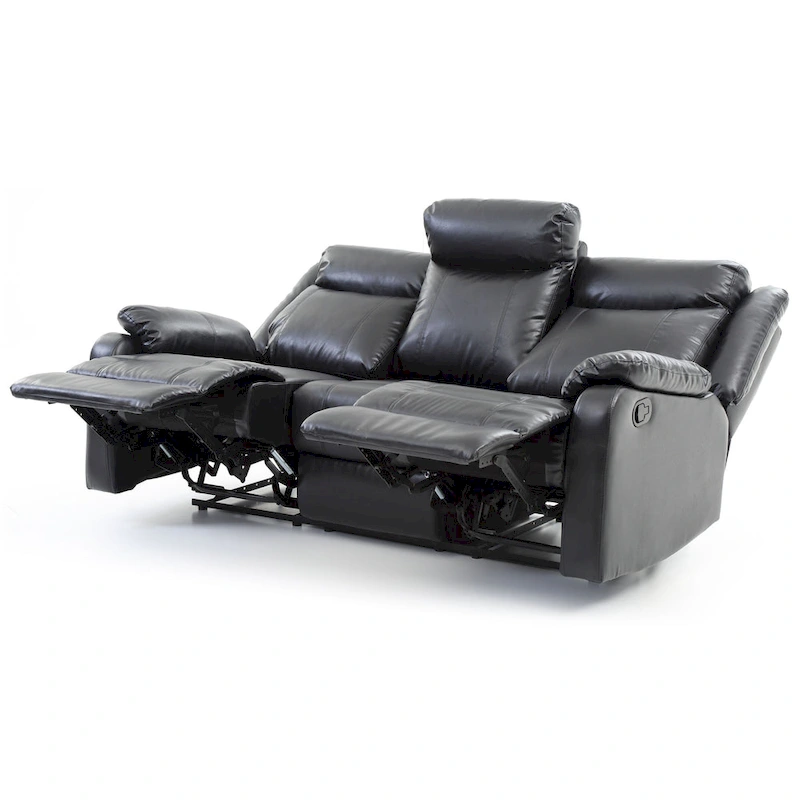 Ward Faux Leather Double Reclining Sofa