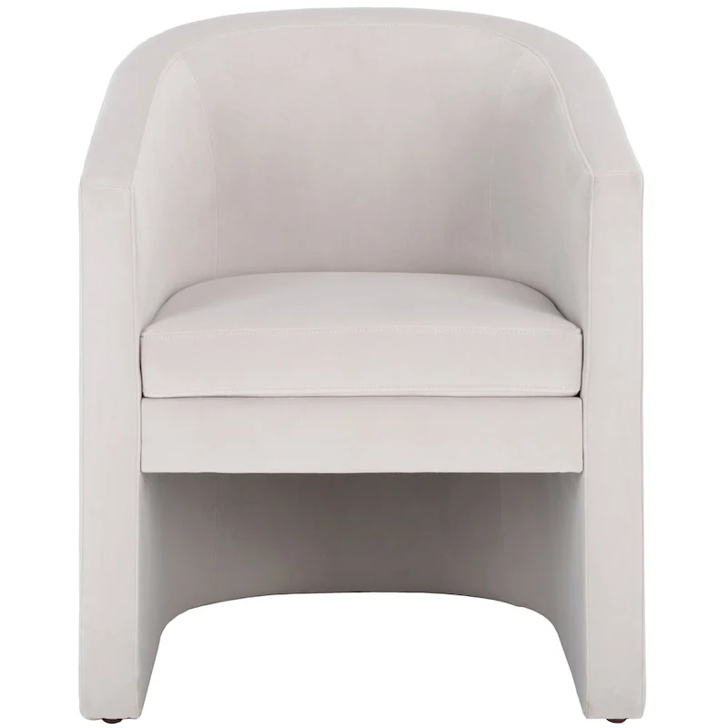 SAFAVIEH Theodosia Barrel Back Accent Chair (Fully Assembled) - W24 x D24 x H30 - 24Wx24Dx30H