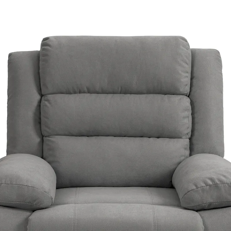 2 Set Classic and Traditional Manual Recliner Chair