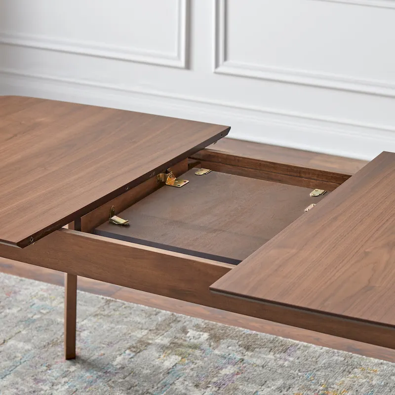 Wave Butterfly-Leaf Dining Table