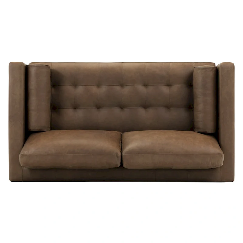 72 Apartment Sofa - Full Grain Genuine Italian Leather