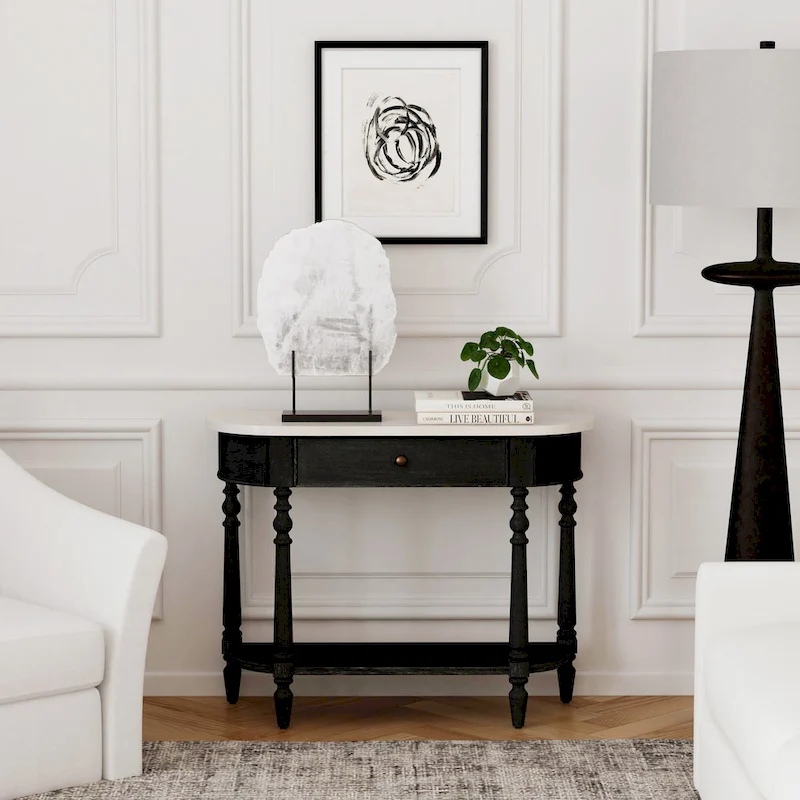 Butler Danielle Marble Console Table