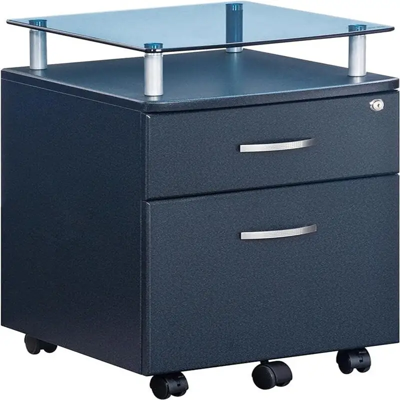 Rolling File Cabinet - 17.5D x 15.75W x 24H