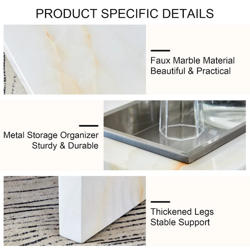 Modern and practical coffee table