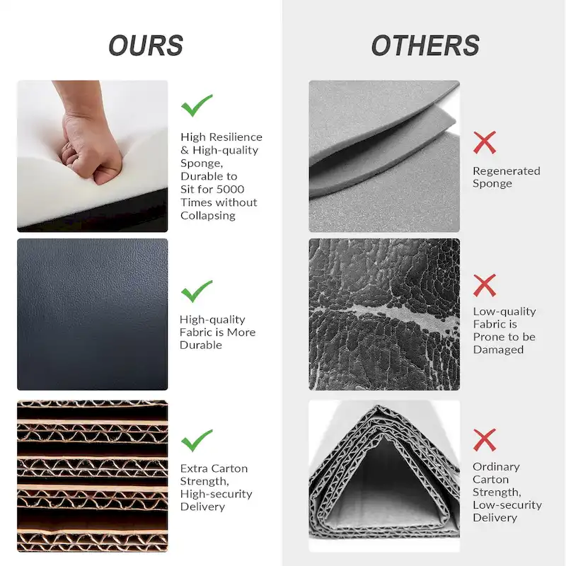 FrancoModern Genuine Leather Swivel Rocker Recliner with Nailhead Trims Sets of 2 by HULALA HOME