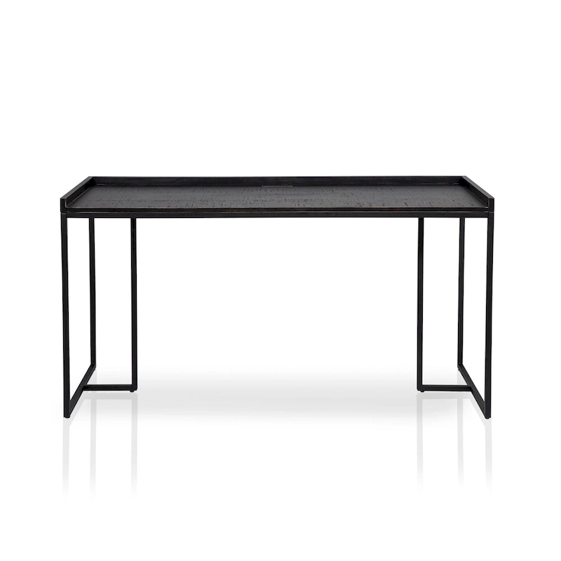 Magnus Industrial 59-inch Metal Computer Desk with USBs by Furniture of America