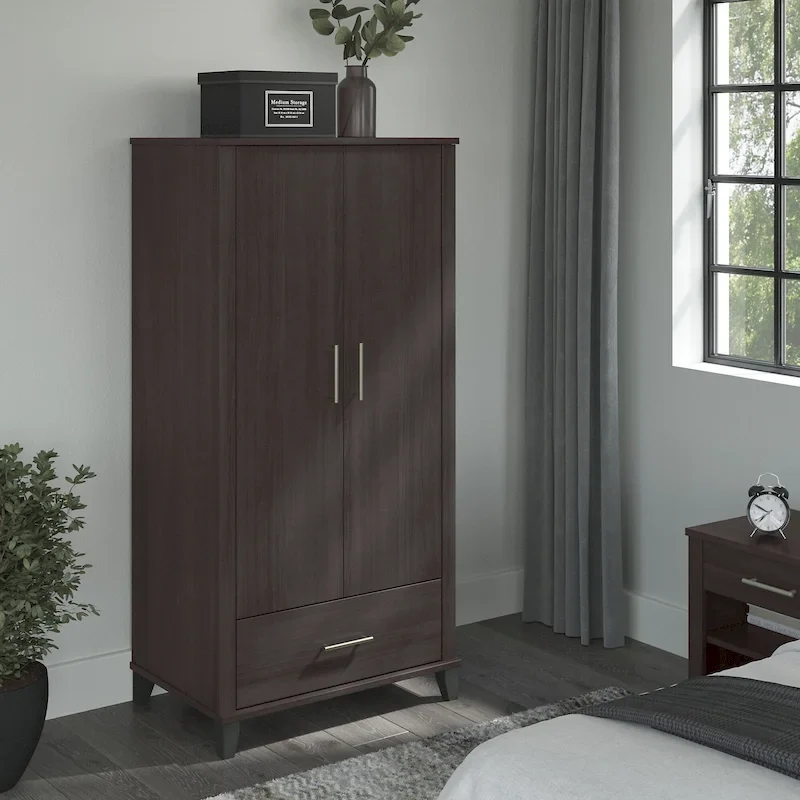 Somerset Large Armoire Cabinet by Bush Furniture