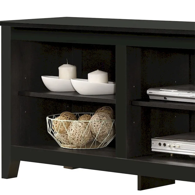 70 TV Stand with Open Shelves and Cable Management