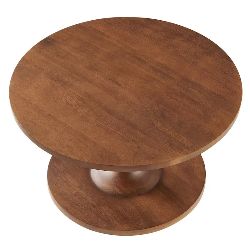 Lina 30 Round Wood Coffee Table