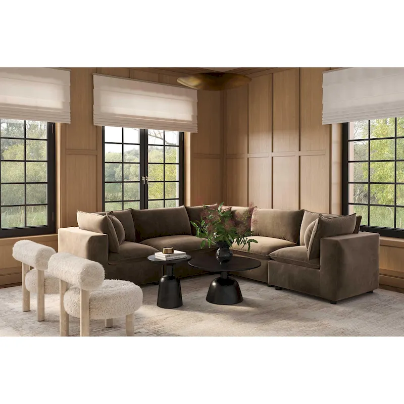Cali Modular 5 Piece L-Sectional