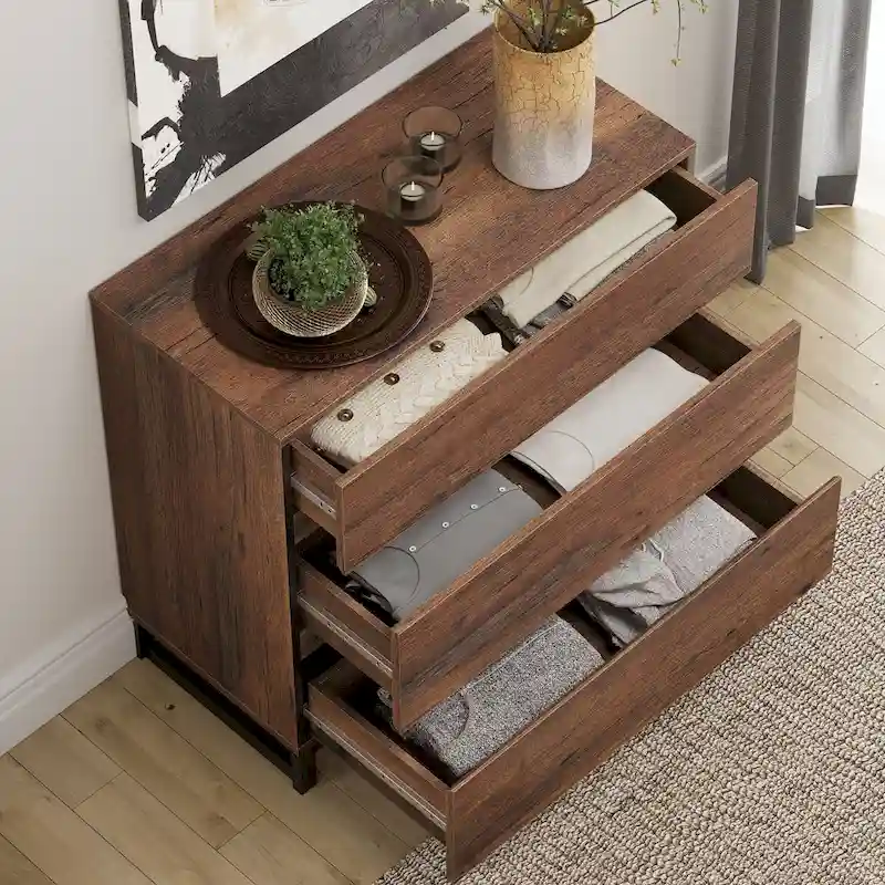 2 in 1 Modern Sideboard with 6 Drawers