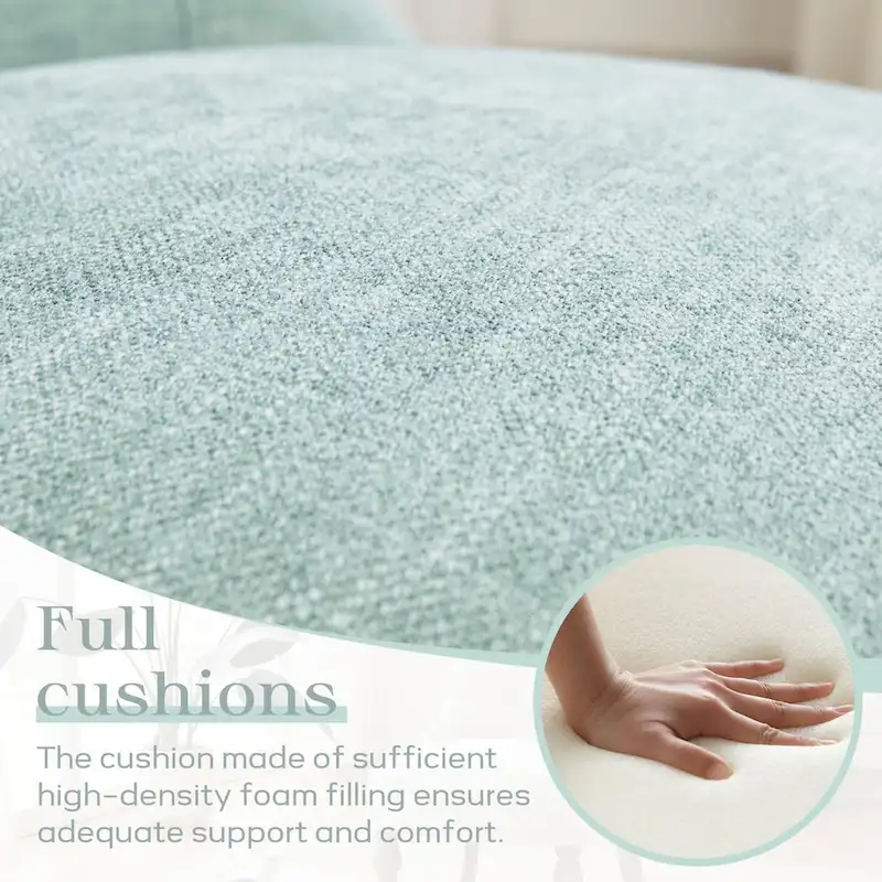 Living Room Armless Accent Comfy Chair