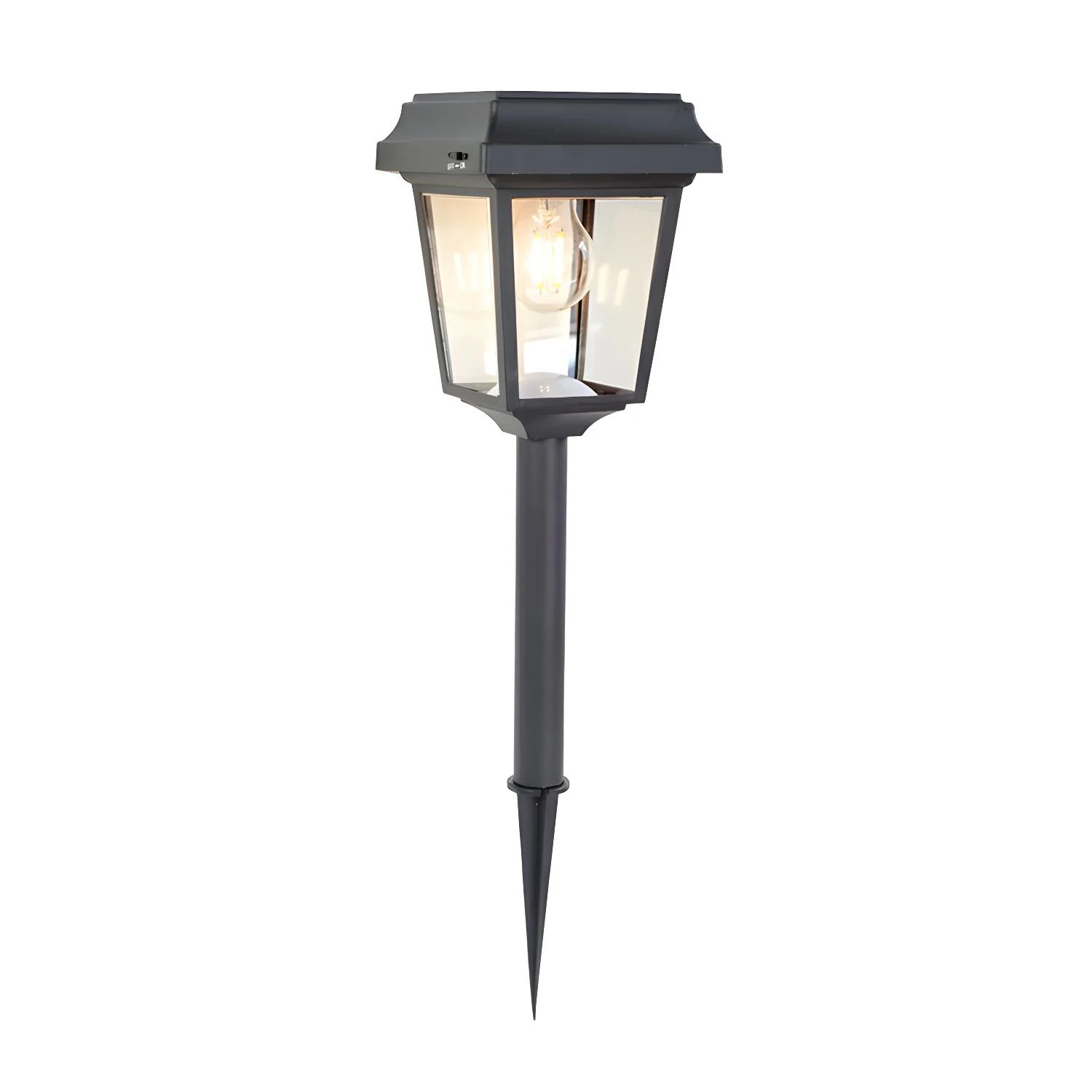 Trapezoidal Stake Metal Solar Landscape Lighting