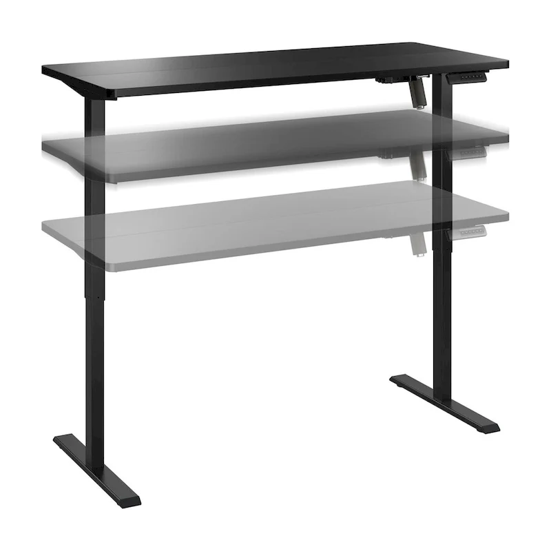 Energize 55W x 24D Height Adjustable Standing Desk by Bush Furniture
