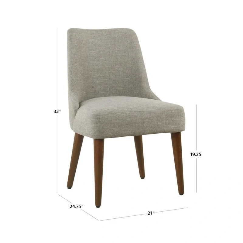 HomePop Hemet Gayle Upholstered Modern Dining Chair