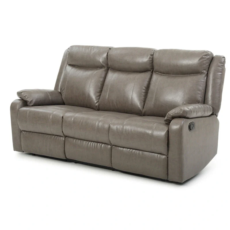 Ward Faux Leather Double Reclining Sofa