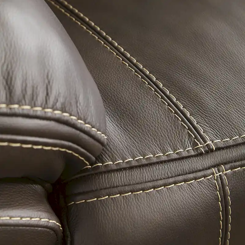 Signature Design by Ashley Dunleith Brown 5-Piece Power Reclining Sectional - 123W x 123D x 43H