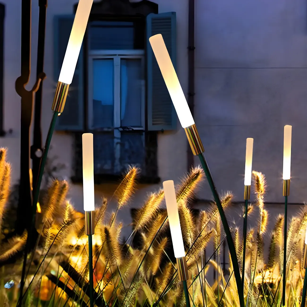 Modern Acrylic Tube Stake Outdoor Landscape Lighting