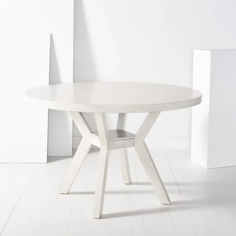 Round Solid Wood Dining Table