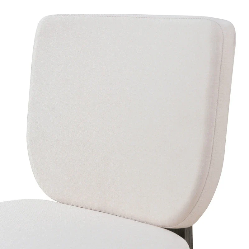 7-Piece Transitional Wooden Dining Set with Rectangular Table & 6 Chairs