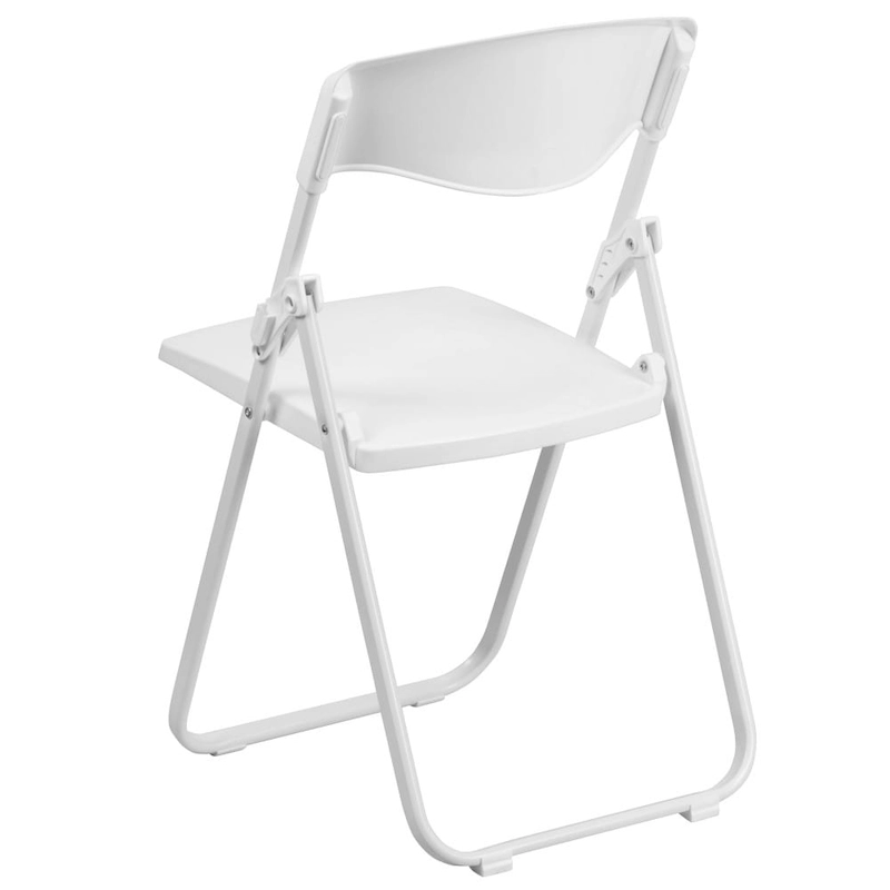 2 Pack 500 lb. Capacity Heavy Duty Plastic Folding Chair