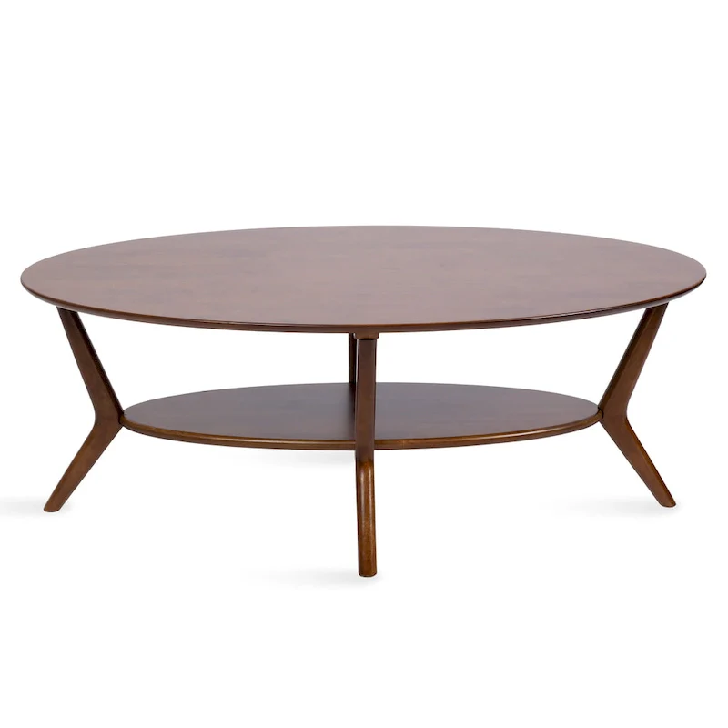 Kate and Laurel Nylah Oval Coffee Table
