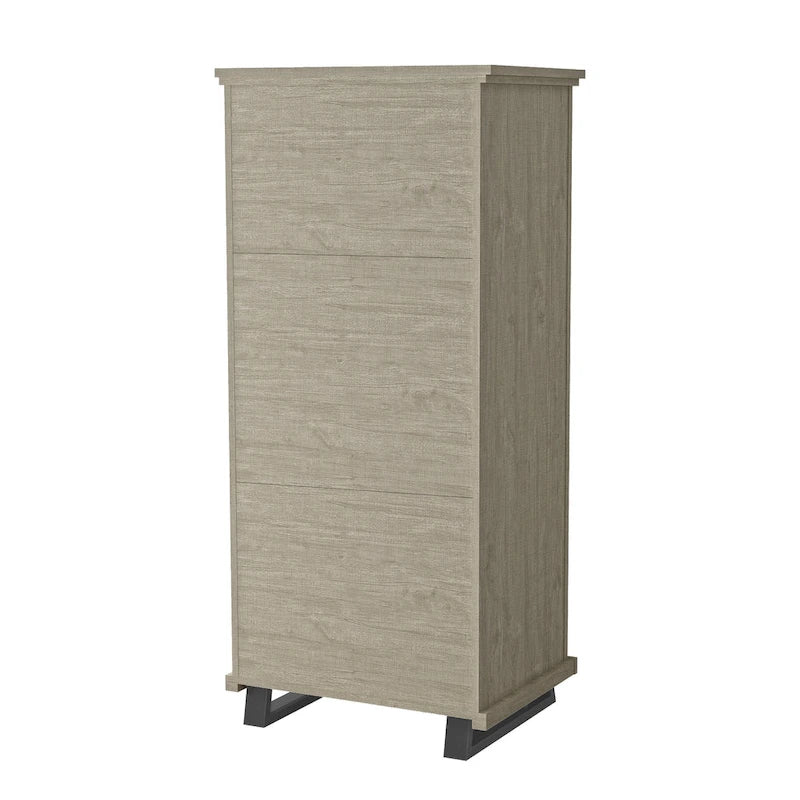 Farmhouse 4-Piece Bedroom Set - 2 Nightstand, 1 Chest and 1 Dresser