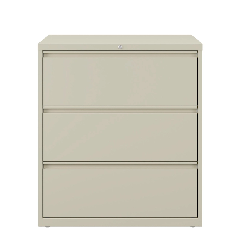 Hirsh 36 in Wide, 3 Drawer, HL8000 Series, Classic Blue