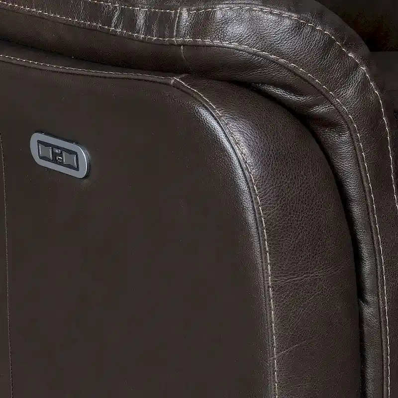 Steve Silver Ferndale 3-Piece Power Reclining Top Grain Leather Set