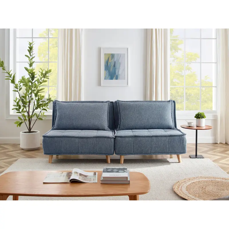 Modern Modular Convertible Sofa Chair