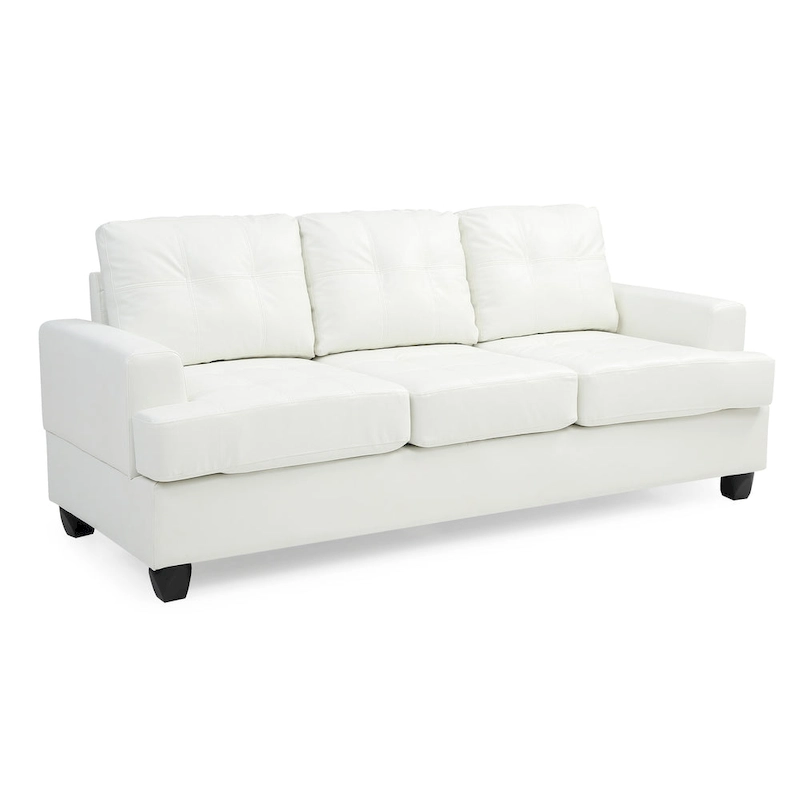 Sandridge Faux Leather Sofa