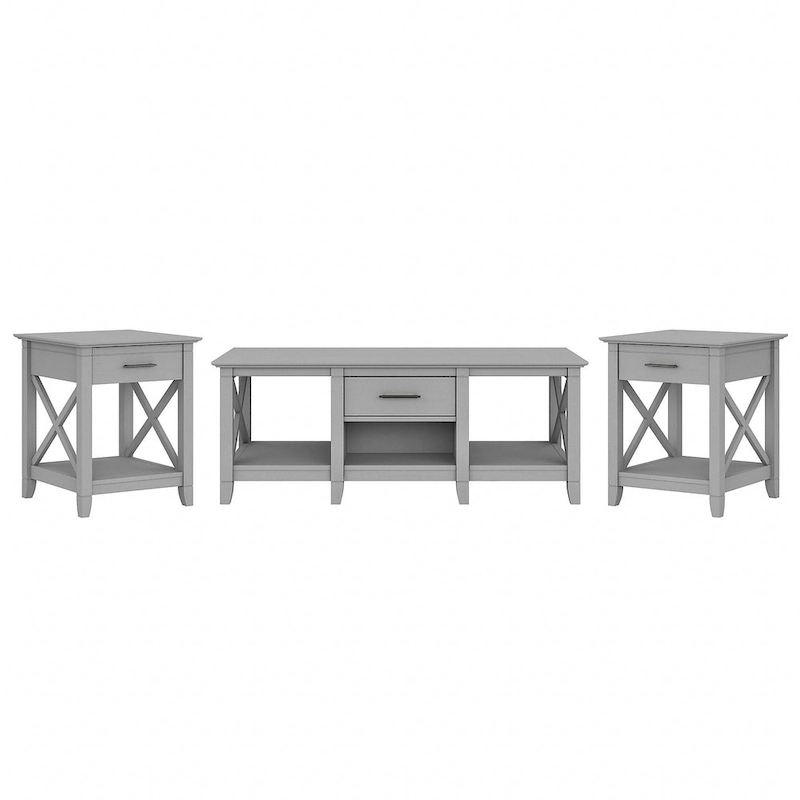 Coffee Table with Set of 2 End Tables