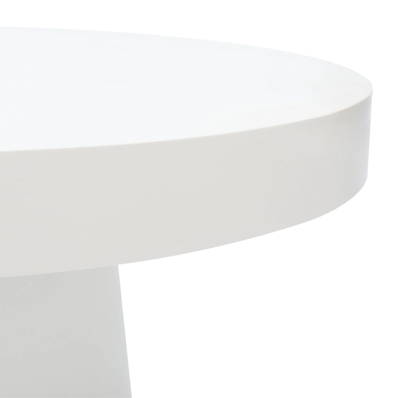 SAFAVIEH Berenice Paper Mache Round Coffee Table - 31.6  W x 31.6  L x 17.8  H - 32Wx32Dx18H