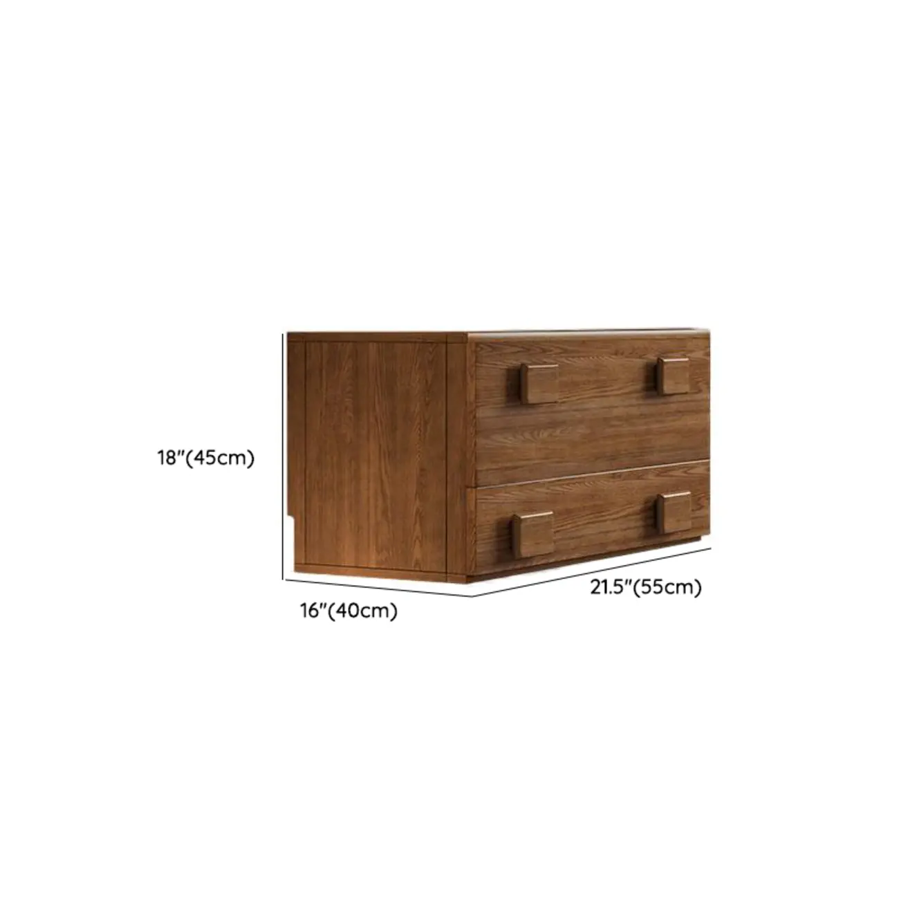 Drop-down Wood Chest Of Drawers Cabinet