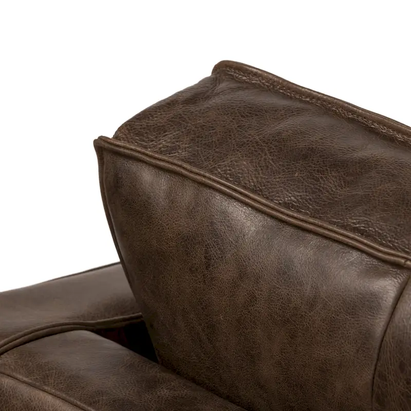 Poly & Bark Mateo 82.5 Sofa - Full Grain Genuine Italian Leather