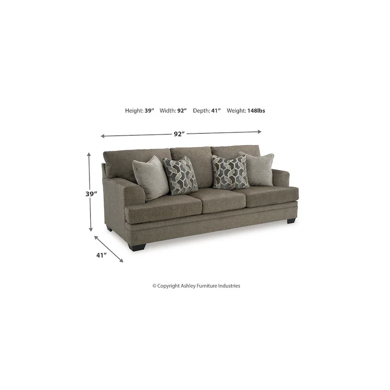 Signature Design by Ashley Stonemeade 2-Piece Upholstery Package - 92W x 41D x 39H