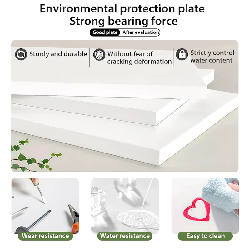 L-Shape Wood Reception Desk Office Computer Desk